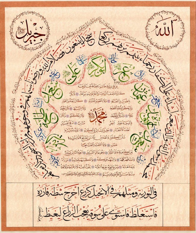 beautiful islamic calligraphy art
