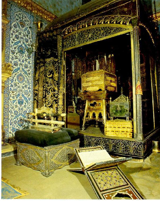 Interior view of the Sacred Relics Chamber.